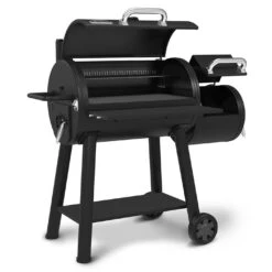 Barbecue Charbon Smoke Offset 500 - Broil King -Gril De Cuisine barbecue charbon broil king smoke off set 500 0062703580500 3