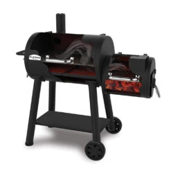 Barbecue Charbon Smoke Offset 500 - Broil King -Gril De Cuisine barbecue charbon broil king smoke off set 500 0062703580500 4