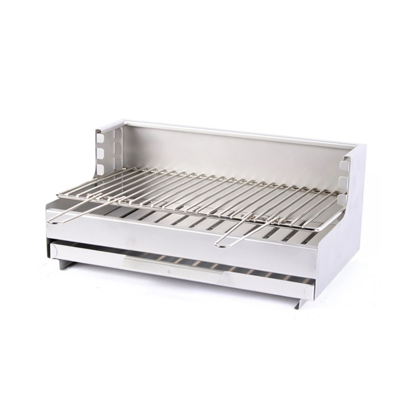 Barbecue Charbon Vulcain INOX 54 X 32 - Le Marquier 1 Barbecue Charbon Vulcain INOX 54 X 32 - Le Marquier