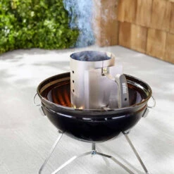 Cheminée D'allumage Weber Petit Modèle Barbecue Smokey Joe 9 Cheminée D'allumage Weber Petit Modèle Barbecue Smokey Joe -Gril De Cuisine cheminee dallumage weber petit modele smokey joe 0077924019494 3