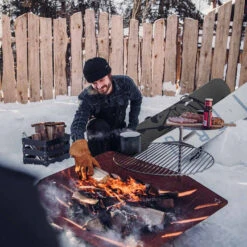 Grille Brasero ⌀55 Cm Inox Pour Triple Höfats -Gril De Cuisine grille inox brasero triple hofats 55 cm 4260447330467 4