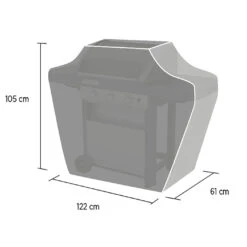 Housse Barbecue S 2 Series, Compact 3 / Plancha + Chariot Deluxe - Campingaz 6 Housse Barbecue S 2 Series, Compact 3 / Plancha + Chariot Deluxe - Campingaz -Gril De Cuisine housse barbecue attitude chariot deluxe campingaz 3138522119355 2