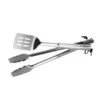 Kit 2 Ustensiles Pince + Spatule Inox Weber*