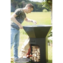 Brasero Plancha Nestor Original Noir Acier Galvanisé - Barbecook -Gril De Cuisine nestor original noir barbecook 5404035700785 3