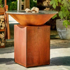 Brasero Corten Classic 100 - Ofyr 8 Brasero Corten Classic 100 - Ofyr -Gril De Cuisine ofyr classic brasero plancha corten 3291081336219 3