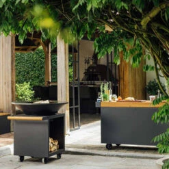 Brasero Plancha Classic Storage Pro 100 Noir + Housse - Ofyr -Gril De Cuisine ofyr classic storage 100 pro noir 2020000021971 4