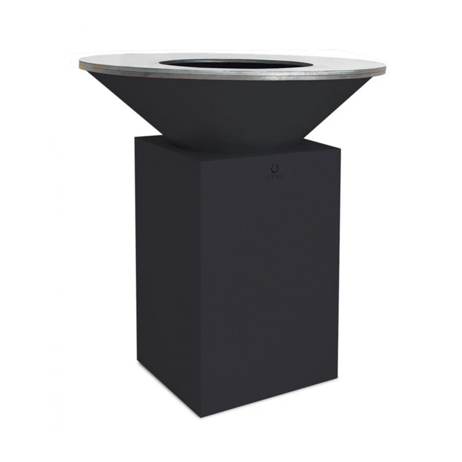 Pack Brasero Classic 100 Noir + Couvercle - OFYR 2 Pack Brasero Classic 100 Noir + Couvercle - OFYR – Image 2