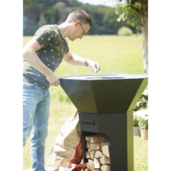 Pack Nestor Original Noir + Couvercle De Protection - Barbecook -Gril De Cuisine pack nestor noir couvercle 2020000032397 2