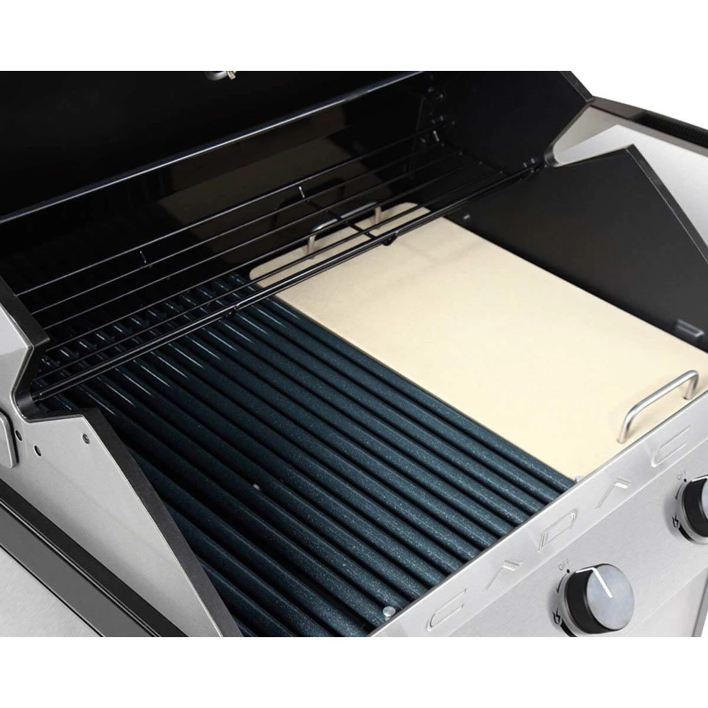 Pierre à Pizza Méridian / Titan Rectangle + Poignées - Cadac 2 Pierre à Pizza Méridian / Titan Rectangle + Poignées - Cadac – Image 2