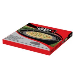 Grande Pierre à Pizza Ronde émaillée ⌀36,5 Cm - Weber -Gril De Cuisine pierre pizza ronde 36 cm emaillee weber 0077924189081 2