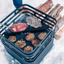 Plancha Fonte émaillée Pour Cube - Höfats -Gril De Cuisine plaque fonte cube 4260447330283 4