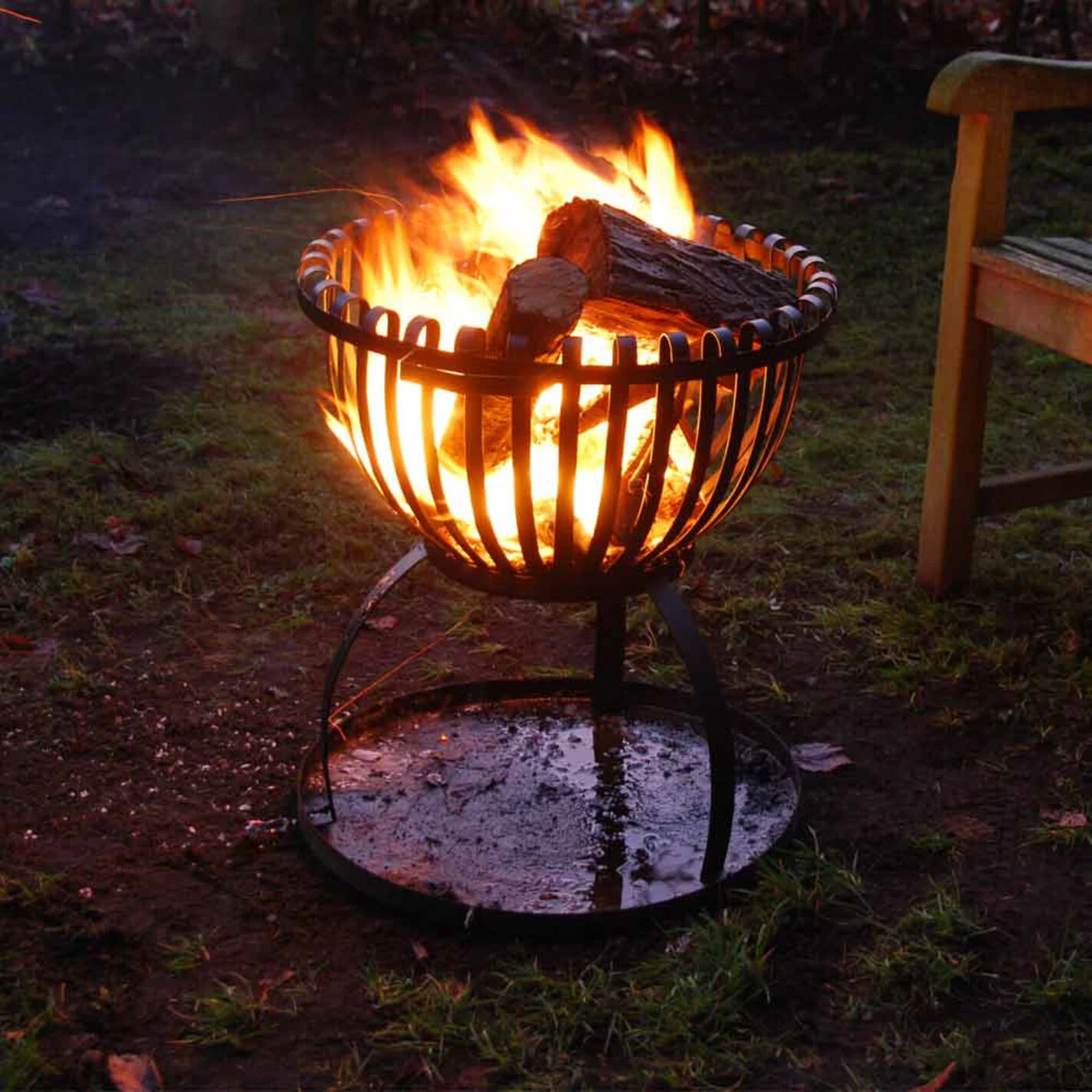 Plateau à Cendres Rond Braséro - Esschert Design 4 Plateau à Cendres Rond Braséro - Esschert Design – Image 4