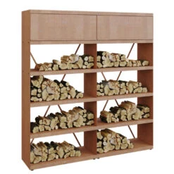 Etagère Range Bois Corten 200 - Ofyr 5 Etagère Range Bois Corten 200 - Ofyr -Gril De Cuisine range bois corten 200 2020000020141 2