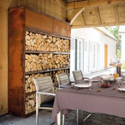 Etagègre Range Bois Corten 300 - Ofyr -Gril De Cuisine range bois corten 300 ofyr 2020000020158 2