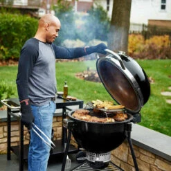 Barbecue Kamado Summit E6 - Weber 14 Barbecue Kamado Summit E6 - Weber -Gril De Cuisine summit kamado e6 0077924159152 4